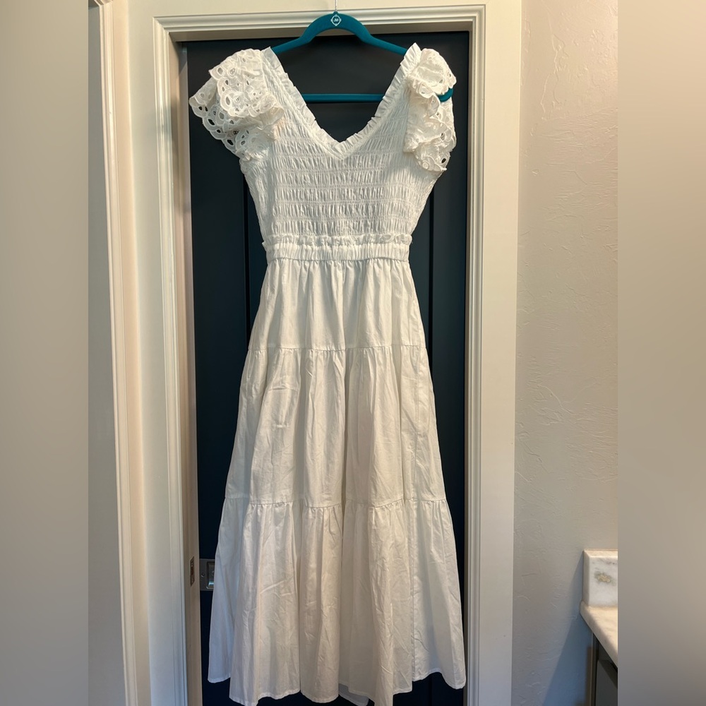 En Saison Amaya cotton midi dress